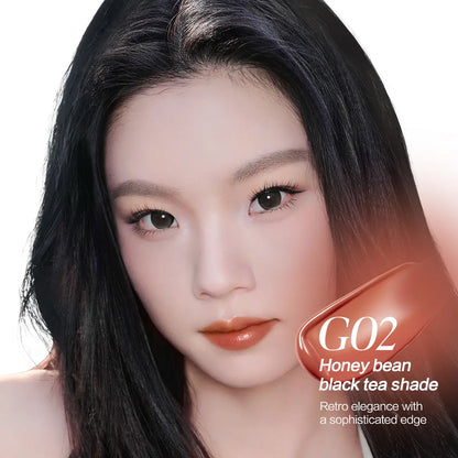CARSLAN Color-Lock Dewy Tint Moisturizing Watery Shimmer Lipgloss Long Lasting Waterproof Lip Tint Non-Sticky Lightweight Formula