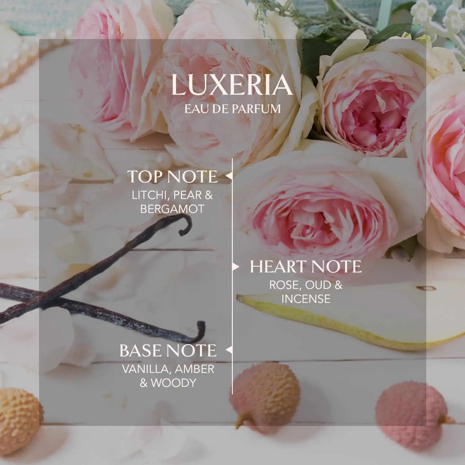 Embarouge Luxeria | Eau De Parfum 100Ml | Women'S Fragrance | Fruity • Floral • Amber | 3.4 Fl. Oz. | Long Lasting • Perfect Gift