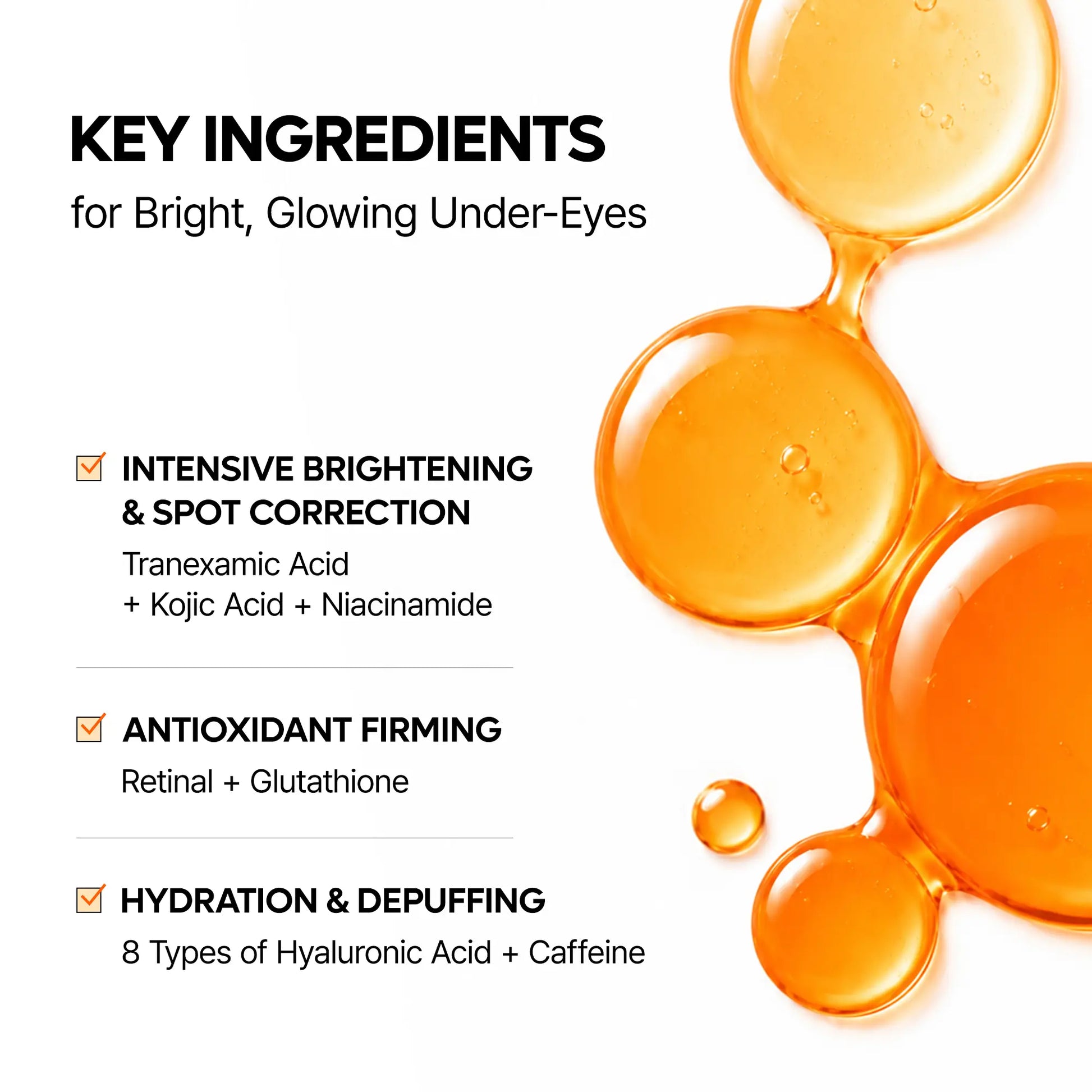 [Dr.Melaxin Official] Advanced Retinal Eye Care Duo, Retinal Kojic Acid Eye Patch, MELA-C•E Ferulic Eye Cream, Anti-Aging, Puffiness & Dark Spots Routine
