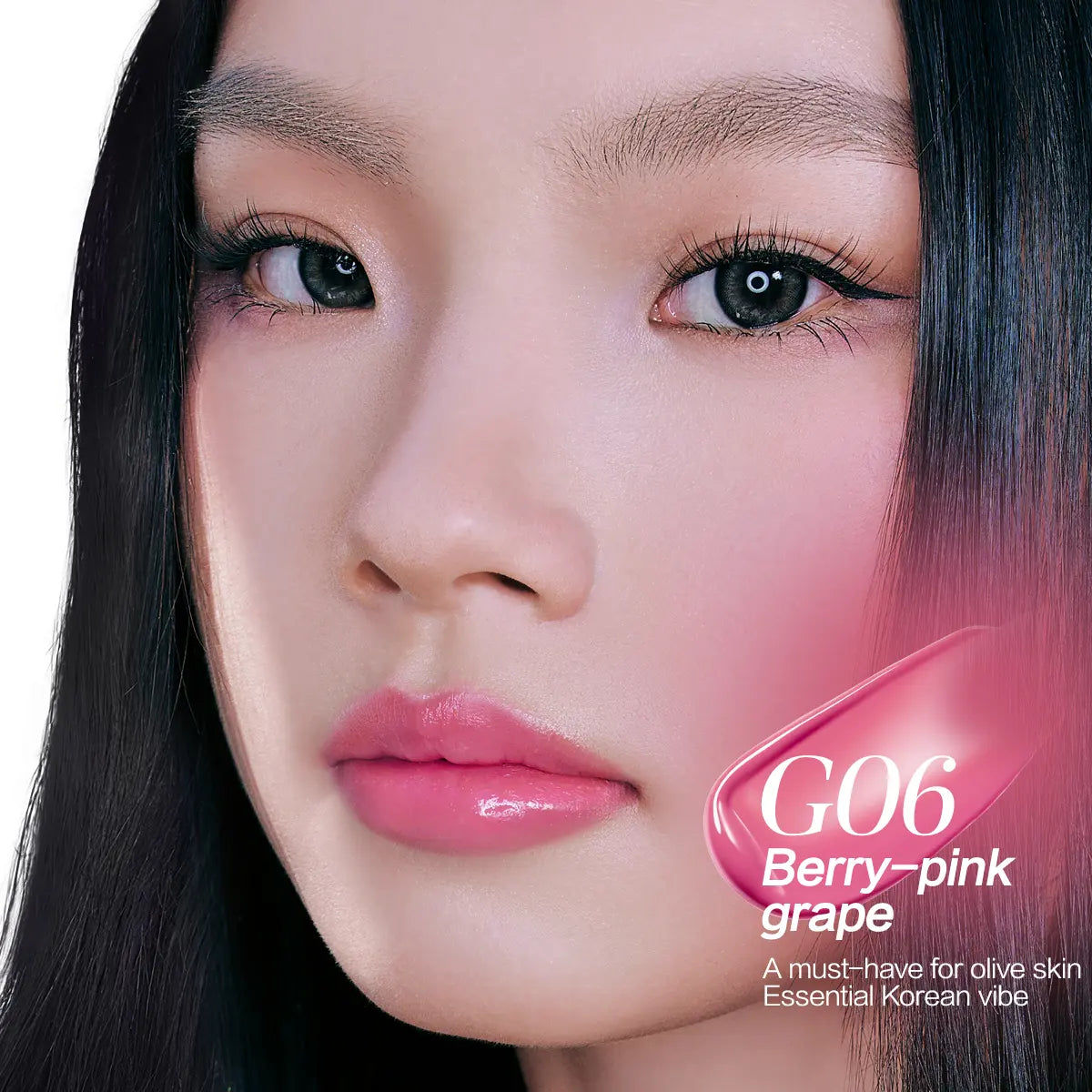 CARSLAN Color-Lock Dewy Tint Moisturizing Watery Shimmer Lipgloss Long Lasting Waterproof Lip Tint Non-Sticky Lightweight Formula