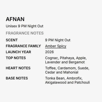 9 PM Night Out Unisex Extrait De Parfum, 3.4 Fl. Oz