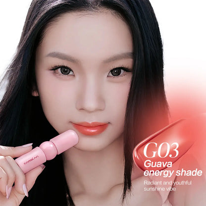 CARSLAN Color-Lock Dewy Tint Moisturizing Watery Shimmer Lipgloss Long Lasting Waterproof Lip Tint Non-Sticky Lightweight Formula
