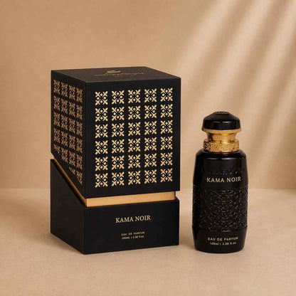 Embarouge Kama Noir | Eau De Parfum 100Ml | Men'S Fragrance | Warm • Gourmand • Woody | 3.4 Fl. Oz. | Long Lasting • Perfect Gift
