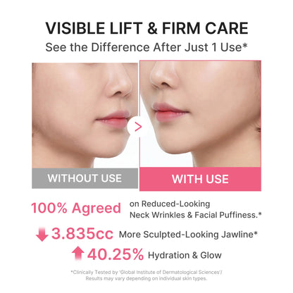 [NEW] [Medicube] PDRN Collagen Gua Sha Neck Wrinkle Cream | Built-In Gua Sha Massager with Volufiline 5% + PDRN | Firming, Contour Care for the Look of Fine Lines, Jawline, Neck, Décolleté,Underarms, Chest, Legs, Shoulder | Massage Cream | Korean Skincare