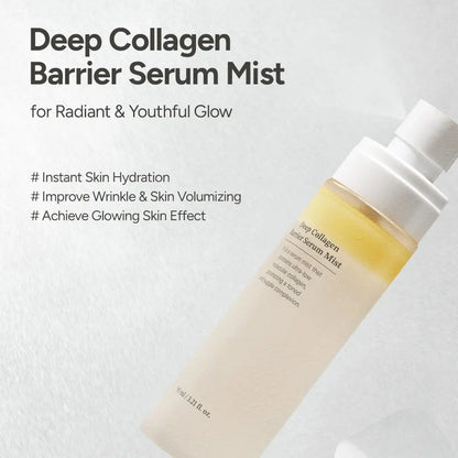 [Sungboon] Jazz Timeless Glow Ritual L Deep Collagen Retinol Capsule Cream L Silk Peptide Intensive Ampoule L Deep Collagen Melting Patch L Deep Collagen Barrier Serum Mist L Korean Skincare Set for Firmness Hydration Glow